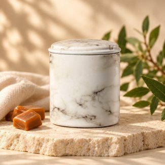 Métallique : Silk & Satin Caramel Candle 