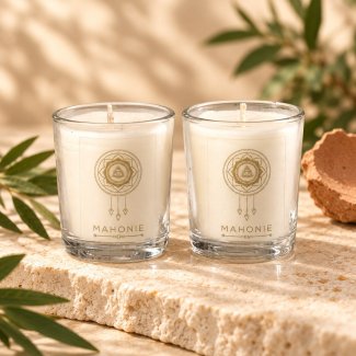 Shot Glass Pair : Gilli Mitti Candle 