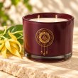 Mahonie Ylang-Ylang Candle, closer view of its original materials and surface details.