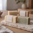 Primary view — four-bar soap kit packaging concept
