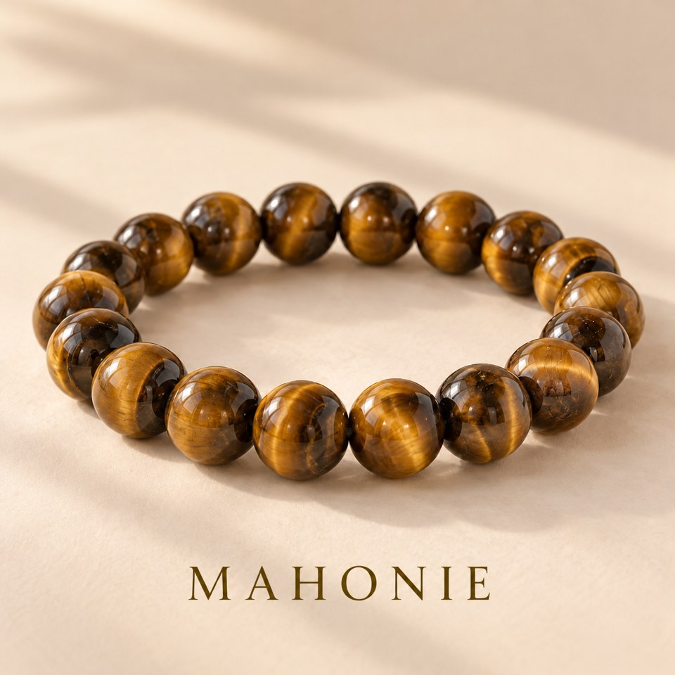 A closer view of Stone bracelet