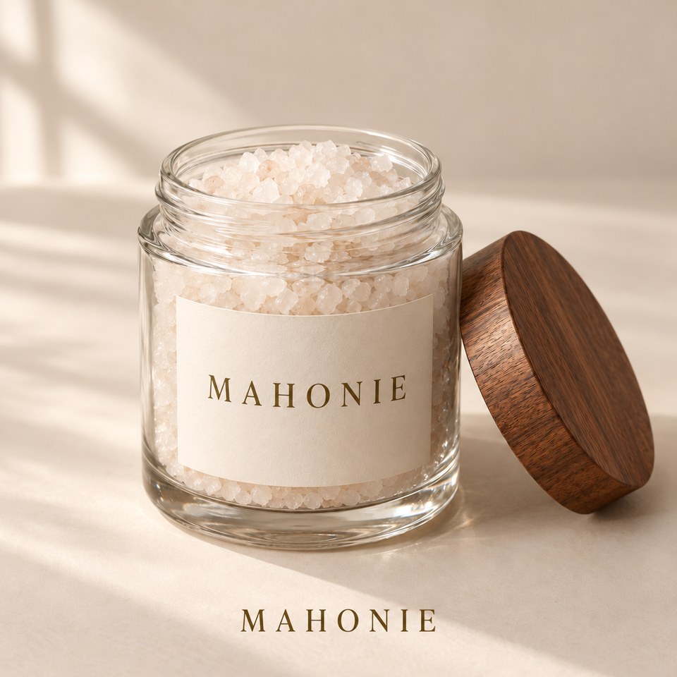 A closer view of Epsom bath salt