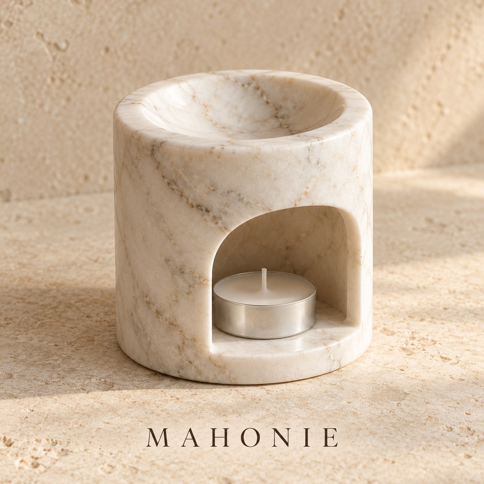 A closer view of Marble aroma diffuser