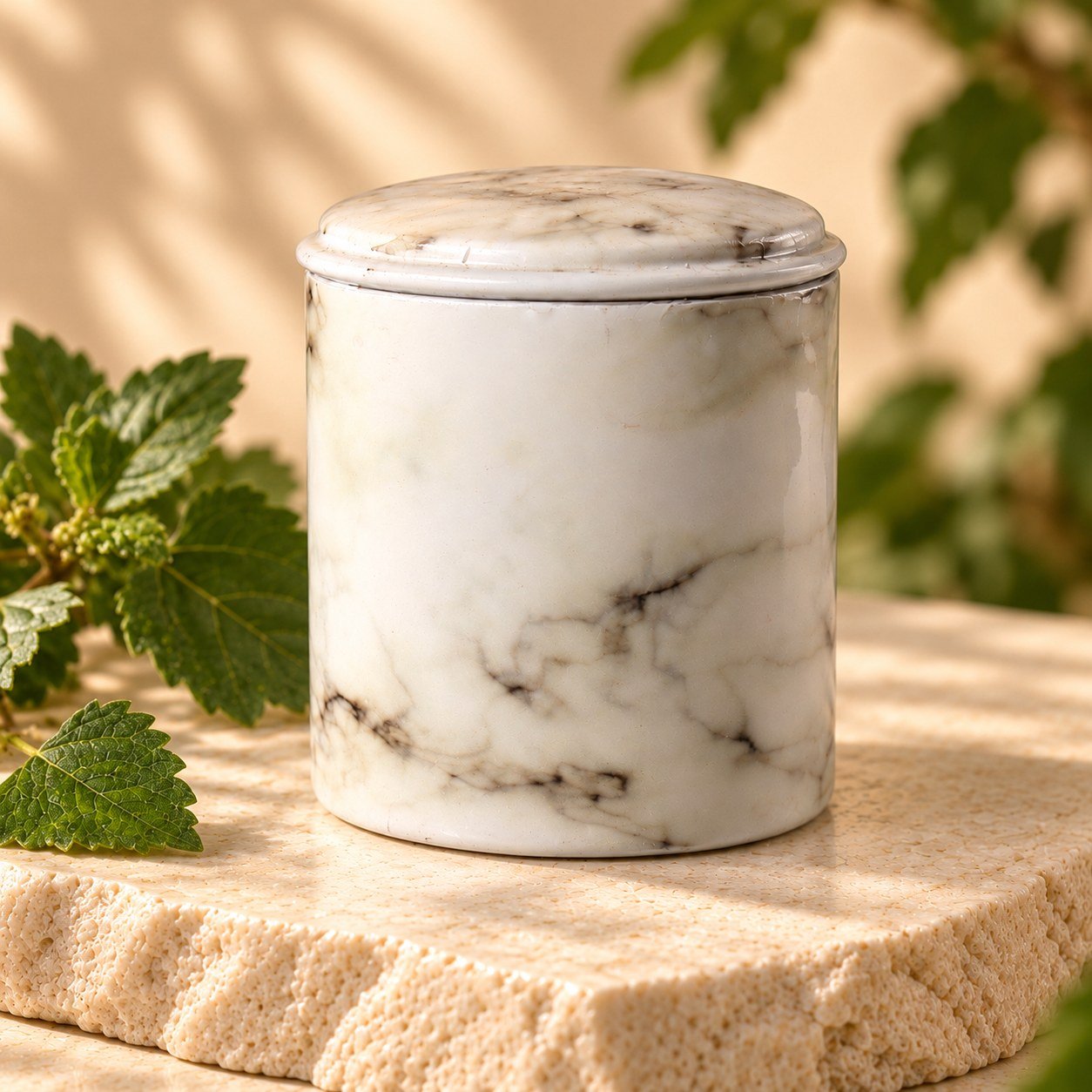 A closer view of Métallique : Exquisite Patchouli Candle 