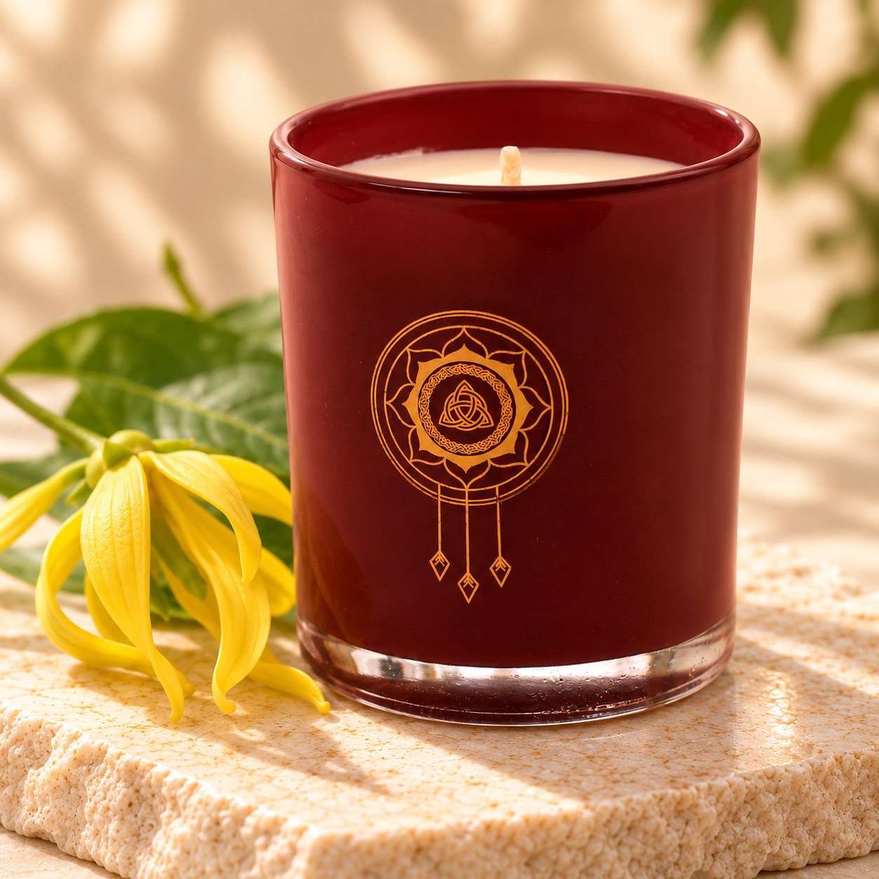 A closer view of Ylang-Ylang Candle