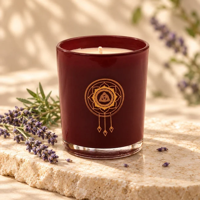 Lavender Candle